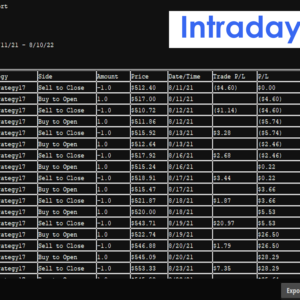 Instructions and Code For Converting Intraday Data from ThinkOrSwim To Excel Without Using An API